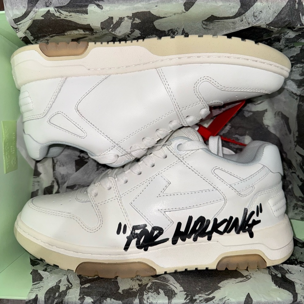 Off-White “For Walking” Out Of Office Sneakers